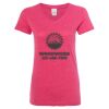 Women’s Glitter V-Neck T-Shirt Thumbnail