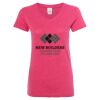 Women’s Glitter V-Neck T-Shirt Thumbnail