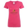 Women’s Glitter V-Neck T-Shirt Thumbnail