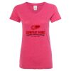 Women’s Glitter V-Neck T-Shirt Thumbnail