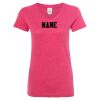 Women’s Glitter V-Neck T-Shirt Thumbnail