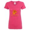 Women’s Glitter V-Neck T-Shirt Thumbnail