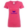 Women’s Glitter V-Neck T-Shirt Thumbnail