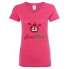 Women’s Glitter V-Neck T-Shirt Thumbnail