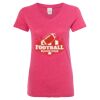 Women’s Glitter V-Neck T-Shirt Thumbnail