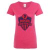 Women’s Glitter V-Neck T-Shirt Thumbnail