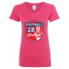 Women’s Glitter V-Neck T-Shirt Thumbnail