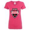 Women’s Glitter V-Neck T-Shirt Thumbnail