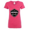 Women’s Glitter V-Neck T-Shirt Thumbnail