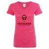 Women’s Glitter V-Neck T-Shirt Thumbnail