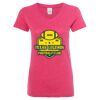 Women’s Glitter V-Neck T-Shirt Thumbnail