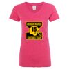 Women’s Glitter V-Neck T-Shirt Thumbnail