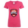 Women’s Glitter V-Neck T-Shirt Thumbnail