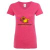 Women’s Glitter V-Neck T-Shirt Thumbnail