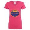 Women’s Glitter V-Neck T-Shirt Thumbnail