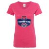Women’s Glitter V-Neck T-Shirt Thumbnail