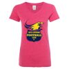 Women’s Glitter V-Neck T-Shirt Thumbnail