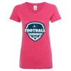 Women’s Glitter V-Neck T-Shirt Thumbnail