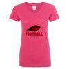 Women’s Glitter V-Neck T-Shirt Thumbnail