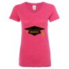 Women’s Glitter V-Neck T-Shirt Thumbnail