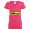 Women’s Glitter V-Neck T-Shirt Thumbnail