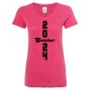 Women’s Glitter V-Neck T-Shirt Thumbnail