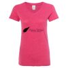 Women’s Glitter V-Neck T-Shirt Thumbnail