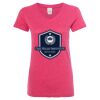 Women’s Glitter V-Neck T-Shirt Thumbnail