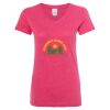 Women’s Glitter V-Neck T-Shirt Thumbnail
