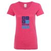 Women’s Glitter V-Neck T-Shirt Thumbnail
