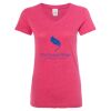 Women’s Glitter V-Neck T-Shirt Thumbnail