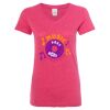 Women’s Glitter V-Neck T-Shirt Thumbnail