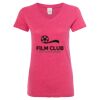 Women’s Glitter V-Neck T-Shirt Thumbnail