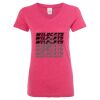 Women’s Glitter V-Neck T-Shirt Thumbnail