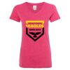 Women’s Glitter V-Neck T-Shirt Thumbnail