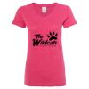 Women’s Glitter V-Neck T-Shirt Thumbnail
