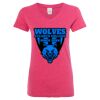 Women’s Glitter V-Neck T-Shirt Thumbnail