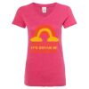 Women’s Glitter V-Neck T-Shirt Thumbnail