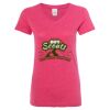 Women’s Glitter V-Neck T-Shirt Thumbnail