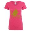Women’s Glitter V-Neck T-Shirt Thumbnail