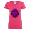 Women’s Glitter V-Neck T-Shirt Thumbnail