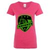 Women’s Glitter V-Neck T-Shirt Thumbnail