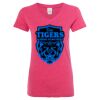 Women’s Glitter V-Neck T-Shirt Thumbnail