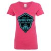 Women’s Glitter V-Neck T-Shirt Thumbnail