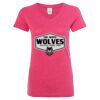 Women’s Glitter V-Neck T-Shirt Thumbnail