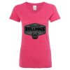 Women’s Glitter V-Neck T-Shirt Thumbnail