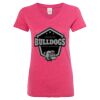 Women’s Glitter V-Neck T-Shirt Thumbnail