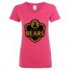 Women’s Glitter V-Neck T-Shirt Thumbnail