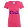 Women’s Glitter V-Neck T-Shirt Thumbnail
