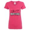 Women’s Glitter V-Neck T-Shirt Thumbnail